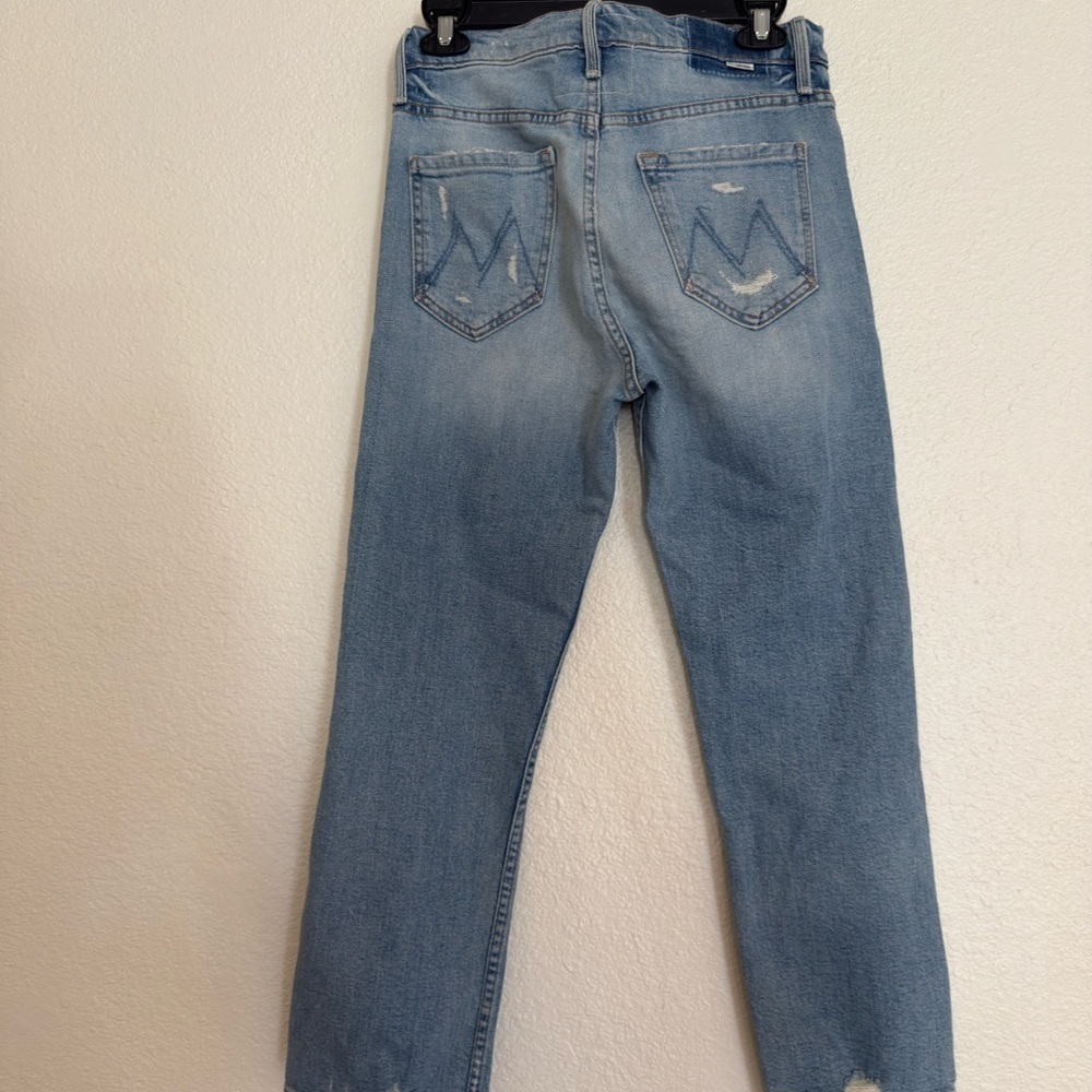 Mother SUPERIOR Tomcat Ankle Straight Jeans The Confession Size 27 - Picture 5 of 11